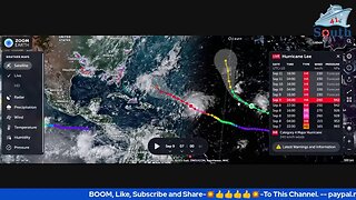 Live Observation And Tracking Of Major Hurricane "Lee". 09/09/2023.
