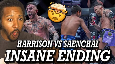 LIAM HARRISON VS MUANGTHAI PK.SAENCHAI | FULL FIGHT | REACTION!!!