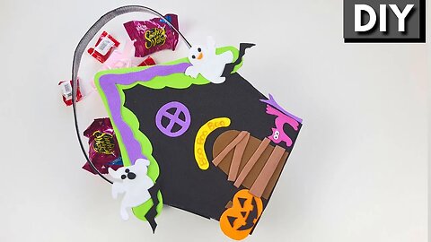 DIY - How to Make Your Own Witch House Candy Bag - Find Out How!