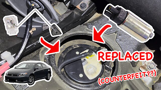 Replacing the Fuel Pump and Fuel Tank Sending Unit - 2006 Scion tC