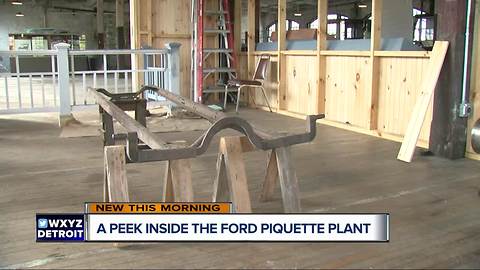 A peek inside the Ford Piquette Plant