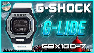 Almost Perfect! | G-Shock G-Lide 200m Bluetooth GBX100-7 Unbox & Review