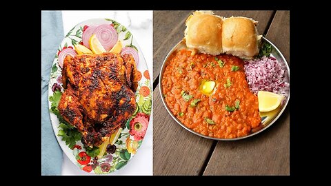 Pakode & full Chicken roast , Pav bhaji| Full Recipe Indian Style ASMR cooking 🔥