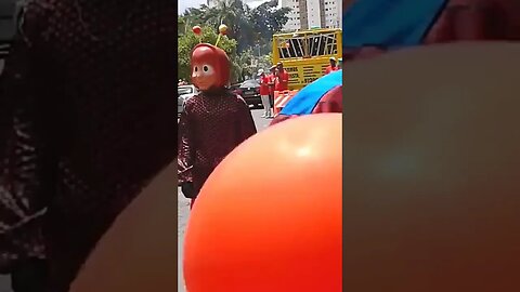 DANÇARINOS SUPER NINJAS DA CARRETA DA ALEGRIA FURACÃO, DANÇANDO FOFÃO, O MÁSKARA, BEN10 E PATATI