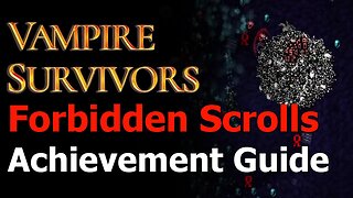 Vampire Survivors - Forbidden Scrolls Achievement/Trophy Guide - The Bone Zone Boss