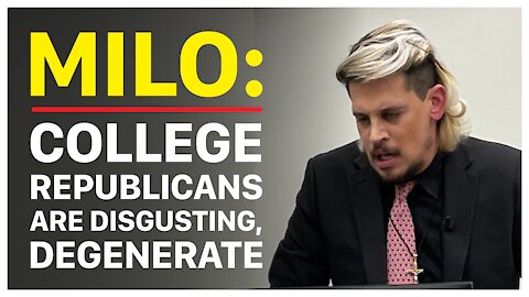 MILO YIANNOPOULOS vs. Penn State College Republicans | Pray the Gay Away | Penn State