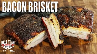 Bacon Brisket? AMAZING COOK on a Pellet Grill! 1st cook on #ZGrills 7002F