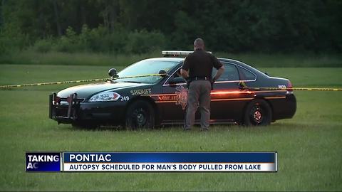 Police investigating body found in Pontiac's Osmun Lake, foul play not ruled out