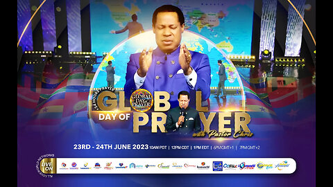 💥2 Days Away 💥 Global Day of Prayer with Pastor Chris | 24 hours+ Beginning 1pm EDT Friday, June 23
