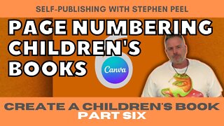 How to Page Number Children's Books in Canva. Simple and Effective.