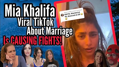 Mia Khalifa's VIRAL TikTok Marriage Video Sparks Debate! SimpCast with Chrissie Mayr, Melonie Mac