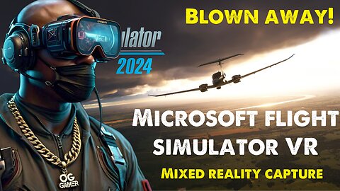 [HD 4K] Blown Away by Microsoft Flight Simulator VR. Mixed Reality Capture