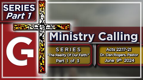 GCC AZ 11AM - 06092024 - SERMON - "Ministry Calling." ( Acts 22:17-21 )