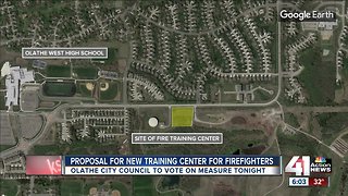 Olathe to consider building a training center for firefighters