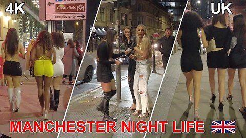 Manchester by night 24.02.2023 #manchester #walkingtour #nightlife #fridaynight #ladiesfashion