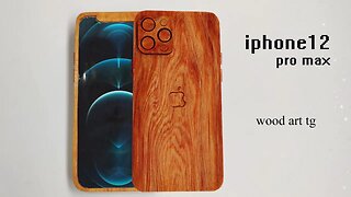 Wood Carving - Iphone 12 Pro Max - Woodworking art