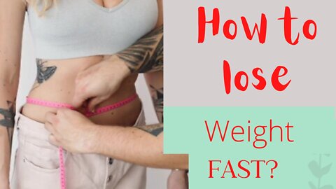 How to lose Weight fast without doing any exercise?