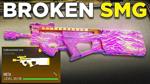 new P90 is *BROKEN* in WARZONE! (Best PDSW 528 Class Setup) MW2