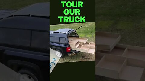Truck Toolbox Storage and Solar Generator Tour #Shorts