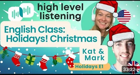 Holidays #1 - Christmas Eve & Day - Intermediate and Advanced English Vocabulary Podcast