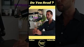 Tristan Tate , Do You Read ? #shorts #youtubeshorts #life #podcast #viral #advice #mindset