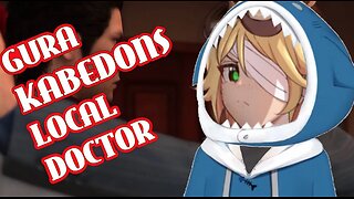 Gawr Gura Kabedons a Local Doctor (TTRPG) | Hololive Clips