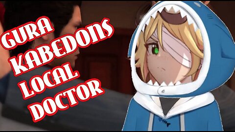 Gawr Gura Kabedons a Local Doctor (TTRPG) | Hololive Clips