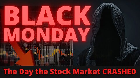 Black Monday - The Day the Stock Market crashed | Day Trading Options Analysis