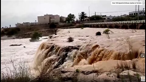 Torrential rain sweeps across Spain