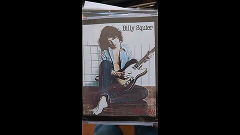 Billy Squire CD in my car