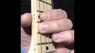 Using Two Fingers To Fret Two Different Notes, One Half Step Apart