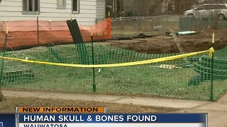 Skull found at Wauwatosa construction site confimed as human