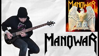 Manowar - Battle Hymn Bass Cover (Tabs)