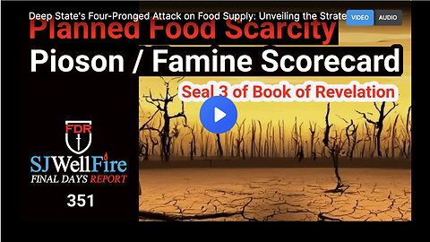 The Deep State's strategic attack on the food supply