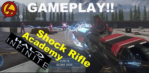 Halo Infinite 2nd Beta - Shock Rifle Challenges - Academy Drills | Showcase