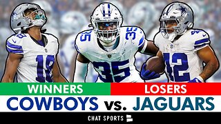 Cowboys Winners & Losers vs. Jaguars