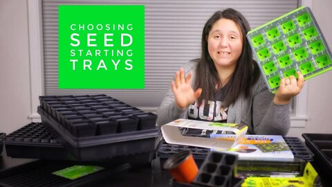 Seed Starting Tray Options