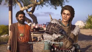 Assassin's Creed Odyssey Talk to Markos