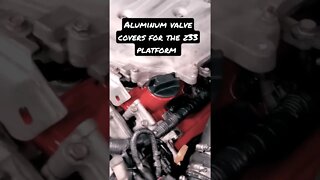 Aluminum valve covers for the Nissan 350Z and Infiniti G35!