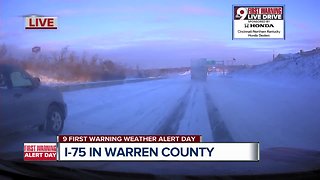 Live drive: I-75 Warren County