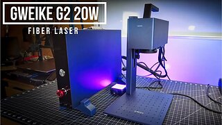 Laser Cut & Engrave Metals - Gweike G2 20W Fiber Laser - Kickstarter 2023