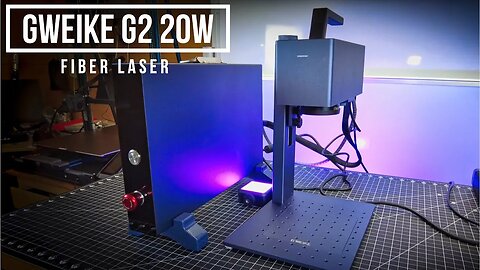 Laser Cut & Engrave Metals - Gweike G2 20W Fiber Laser - Kickstarter 2023