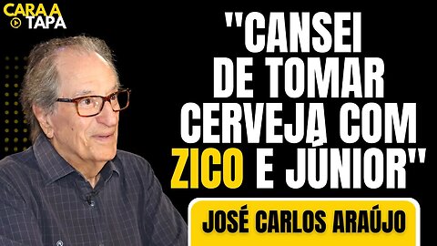 JOSÉ CARLOS ARAÚJO NÃO TEM DÚVIDA: BLINDAR JOGADORES AJUDA MAUS JORNALISTAS