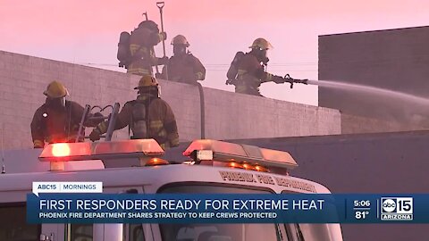 Valley firefighters ready for extreme heat