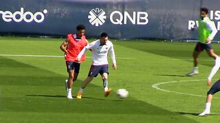 Messi trains ahead of his FINAL GAME for PSG against Clermont Foot on Saturday