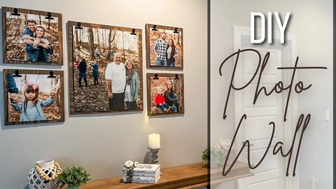 DIY Photo Gallery Wall