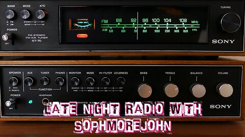 Late Night Radio With sophmorejohn - Episode 1