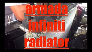 SIMPLE FOLLOW Replace leaking radiator & thermostat Nissan Armada Titan Infiniti QX56 √ Fix it Angel