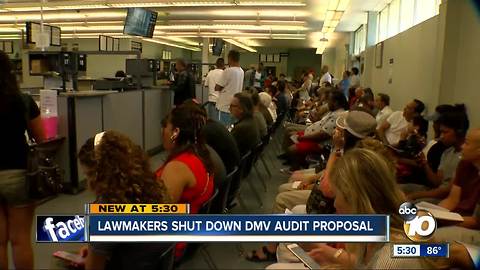 Lawmakers shut down DMV audit proposal despite hours-long lines