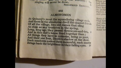 Almswomen - Edmund Blunden